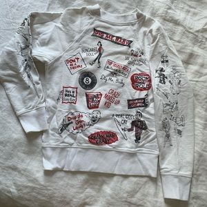 Judi Rosen Sweatshirt, White